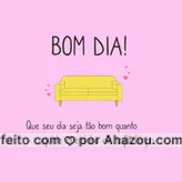 Bom Dia! Não tem nada melhor que sentir aquele cheirinho de sofá limpo! #limpeza #AhazouServiços #sofa #estofados #ahazou #higienização #casa
