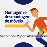 Seus móveis desmontados e montados com cuidado e compromisso. Solicite seu orçamento. 👨🏽‍🔧 #AhazouServiços #cargaedescarga #carreto #carretoemudanca #moveis #mudanca #orçamento #montagem #desmontagem