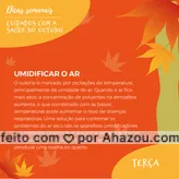 Todo dia uma dica pra passar o Outono 100% saudável! #dicas #ahazou #outono