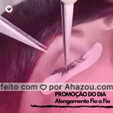Aproveite a promoção para vir fazer o seu alongamento! #cilios #ahazou #promocao 