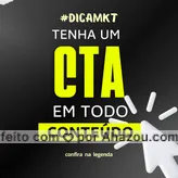Já reparou como muitos posts terminam sem rumo?
Se você quer que alguém tome uma ação, você precisa pedir por ela.
👉 “Clique no link”, “me chama no direct”, “comente aqui”, “compartilhe”.
Seja claro, direto e objetivo: diga exatamente o que você quer que a pessoa faça.
🎯 Um bom CTA pode ser a diferença entre um post ignorado e uma venda feita.
#calltoaction #ctaeficiente #marketingquevende