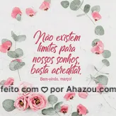 Acredite que é possível e tudo será diferente. Bem-vindo, março! #AhazouBeauty #esteticacorporal #beleza #saúde #estetica #esteticista #esteticaavancada #março #bemvindomarço