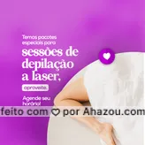 Estamos com diversos pacotes para sessões de depilação a laser para você poder comprovar seus inúmeros benefícios.
Aproveite para agendar seu horário hoje mesmo!
WhatsApp: [Inserir contato]
Tel: [Inserir contato]
#depilação #depilaçãoalaser #cuidadocomapele #estética #esteticista #procedimentoestetico #AhazouPack #AhazouBeauty
