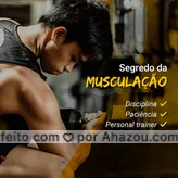 Disciplina para não desistir. Paciência para saber que os resultados podem demorar, mas vão aparecer. E um Personal Trainer para elaborar um treino que vai potencializar os seus ganhos.  Gostou? 

#personaltrainer #Musculação #treino #Disciplina #hipertrofia #ahazou