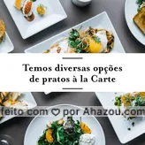 Venha experimentar! #alacarte #restaurante #ahazouapp #food