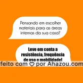Para as áreas molhadas, como cozinha e banheiro, escolha móveis funcionais e fáceis de limpar, como MDF e MDP. Já na sala, móveis com tecidos impermeáveis e madeira maciça podem ser bem úteis. No quarto, foque em móveis resistentes e silenciosos, assim você garante um ambiente mais acolhedor e íntimo!
#moveis #moveisplanejados #moveissobmedida #AhazouPlanejados #serviços #serviçospracasa