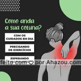 Sem mentir, conta aqui nos comentários pra gente como anda a sua coluna! 👇🏻😝
#AhazouSaude #fisioterapeuta  #fisio  #fisioterapia  #physiotherapy  #qualidadedevida 