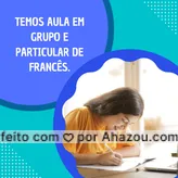 Estamos com turmas disponíveis para o nosso curso de fracês! Do iniciante ao avançado, realize o sonho de aprender uma nova língua do zero. #AhazouEdu #aulaemgrupo  #aulaparticular  #aulasdefrances #idiomas