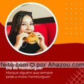 Sabe aquele amigo que não importa o lugar, sempre pede o maior lanche da casa? Marca ele aqui! 😂😋🍔
#diadohamburguer #ahazoutaste #hamburgueria  #hamburgueriaartesanal  #burgerlovers  #burger  #artesanal 