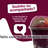 Seja sozinho ou cheio de complementos, o açaí é sempre a pedida perfeita! O que você está esperando para pedir o seu? 🤤
#ahazoutaste #açaí  #açaíteria  #cupuaçú  #gelados  #icecream  #sorvete  #sorveteria 