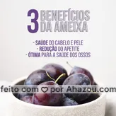 Você conhece as qualidades da ameixa? Uma frutinha deliciosa e versátil ótima para a digestão. A fruta é rica em vitaminas do complexo B, além de vitaminas A, C e K e minerais, como magnésio, fósforo, potássio, ferro, cálcio e zinco. As ameixas secas ajudam o organismo a digerir os alimentos da forma adequada 😁 #ahazoutaste #ameixa #frutas #beneficios #saude #hortifruti #qualidade #dicas 