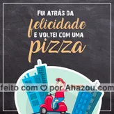Pizza sempre faz a gente mais feliz ??
#pizza #ilovepizza #food #bandbeauty #ahazou 