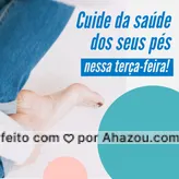 Conheça todos os serviços disponíveis em nosso catálogo e priorize sua saúde e bem-estar! #AhazouSaude  #podologiacomamor #podologia #podolog #saude