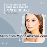 Vai ter um evento e quer se destacar com a make perfeita? Então pode contar comigo. Entre em contato 📱 (inserir número) e agende um horário especial para você ficar ainda mais linda. #makeoftheday #makeup #maquiadora #maquiagem #AhazouBeauty  #muabrazil #AhazouBeauty #beleza #evento #maquiagemsocial #maquiagemprofissional #autoestima 
