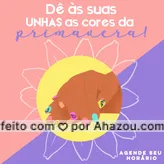 Unhas coloridas é sinônimo de primavera florida! Marque seu horario pelo fone: 📞(XX) (XXXX-XXXX). 🌺💅
#AhazouBeauty #unhas  #unhasdehoje  #nailart  #manicure  #pedicure  #nailsaloon #primavera 