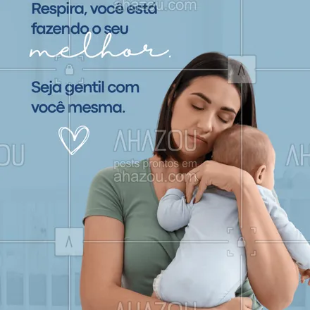 posts, legendas e frases de saúde mental para whatsapp, instagram e facebook: Nem todo dia vai ser fácil, mas você está se esforçando — e isso já é muito. 🙌
Respeite seus sentimentos, descanse sempre que puder e lembre-se: não precisa dar conta de tudo sozinha. 💖 #depressaoposparto #maescomapoio #autoamor #cuidadomaterno #vocepodemais #maternidadereal