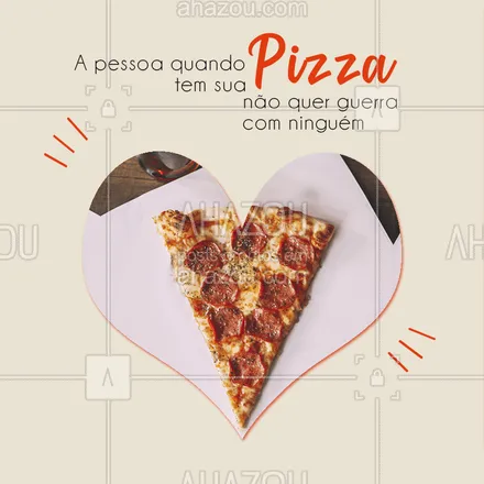 posts, legendas e frases de pizzaria para whatsapp, instagram e facebook: Quem aí fica satisfeito depois de uma pizza? ??#pizza #massa #ahazou #food #bandbeauty #comida