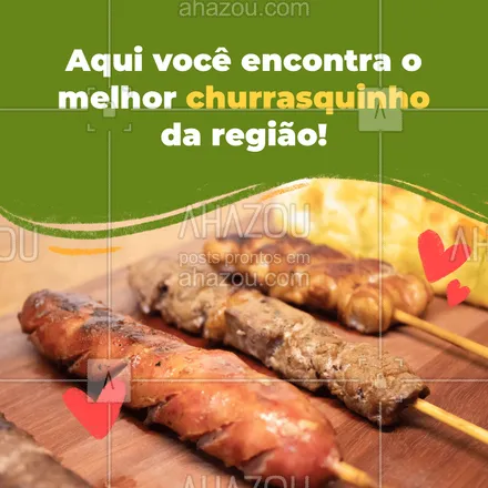 posts, legendas e frases de açougue & churrasco para whatsapp, instagram e facebook:  Venha se surpreender com o sabor do nosso churrasquinho! #ahazoutaste  #churrasco #bbq
 #barbecue #meatlover #churrascoterapia