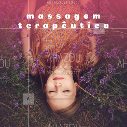 posts, legendas e frases de massoterapia para whatsapp, instagram e facebook: A massagem terapêutica é uma ótima aliada para combater aquele estresse do dia a dia, trazendo calma e relaxamento 
#massagem #ahazou #tratamento #estresse