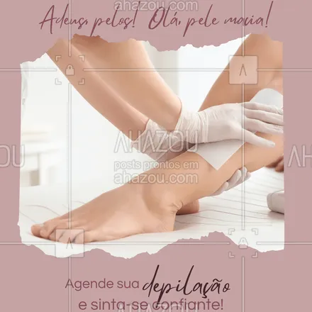 posts, legendas e frases de  para whatsapp, instagram e facebook: Depilação com cera é sinônimo de pele lisinha por muito mais tempo! 🌸
Feita com higiene, técnica e carinho — pra você sair se sentindo incrível!
📲 Entre em contato e garanta seu horário.
#depilacao #ceraquente #depilacaocomcera #beleza #autoestima #peleperfeita #esteticafeminina #autocuidado #cuidedeseuvisual #bemestar