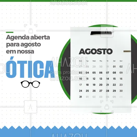 posts, legendas e frases de óticas  para whatsapp, instagram e facebook: Venha conferir, aproveite o mês novo para começar bem com novos óculos. #AhazouÓticas #oticas  #otica  #oculosdegrau  #oculos  #lentesdecontato 