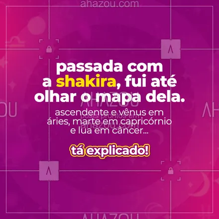posts, legendas e frases de posts para todos para whatsapp, instagram e facebook: a culpa é do mapa astral e ta alma latina 🤣 
#shakira #meme #ahazou #salpique #trendtopics 