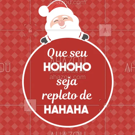 posts, legendas e frases de posts para todos para whatsapp, instagram e facebook: Que esse natal seja muito divertido e alegre! Desejamos a todos um ótimo natal!? #Natal #ahazou #bandbeauty #boasfestas #feliznatal #hohoho