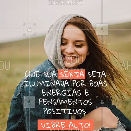posts, legendas e frases de posts para todos para whatsapp, instagram e facebook: Energia positiva atrai resultados positivos. Espalhe luz e motivação neste dia especial!
#sextafeira #energia #positividade #motivacao #boasenergias #frasesmotivacionais