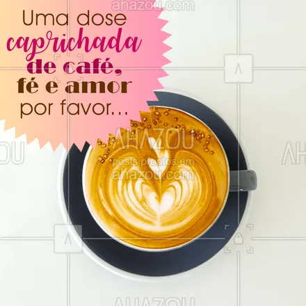 posts, legendas e frases de cafés para whatsapp, instagram e facebook: Tudo que precisamos pra um dia bom ☕️ #cafe #ahazoutaste #cafes 