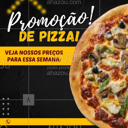 posts, legendas e frases de pizzaria para whatsapp, instagram e facebook: Agora você não tem mais desculpa para não pedir aquela pizza que você queria, né? Aproveite, válido por tempo limitado! #ahazoutaste #pizza  #pizzalife  #pizzalovers  #pizzaria #pizzapromo