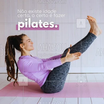 posts, legendas e frases de pilates para whatsapp, instagram e facebook: Dê ao seu corpo e mente o alívio que eles merecem. 🥰 #pilates #fitness #workout #ahazousaude #pilatesbody #pilateslovers 