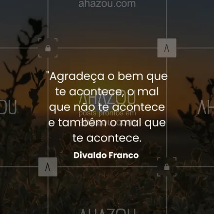 posts, legendas e frases de  para whatsapp, instagram e facebook: A gratidão é a chave para uma vida mais leve e consciente. Agradeça tudo, inclusive os desafios – eles também têm propósito. #GratidãoSempre #VidaComSentido #DivaldoFranco #frases #inspiração#ahazou #frasesmotivacionais #motivacionais