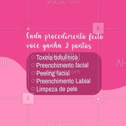 posts, legendas e frases de estética facial para whatsapp, instagram e facebook:  E aí, nos conte quantos pontos você tem! ??#AhazouBeauty #esteticafacial #beleza #saúde #bemestar #enquete 