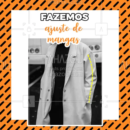 posts, legendas e frases de costura & reparos para whatsapp, instagram e facebook: Venha conhecer nossos serviços!
#ahazou #costura #ajustes #casaco