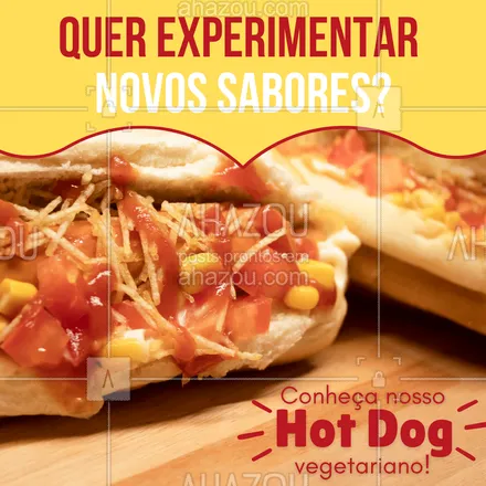 posts, legendas e frases de hot dog  para whatsapp, instagram e facebook: Ingredientes selecionados para você sair da dieta sem perder a consciência!  #ahazoutaste  #hotdog #hotdoglovers #hotdoggourmet #cachorroquente #food