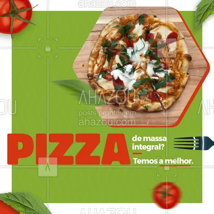 posts, legendas e frases de pizzaria para whatsapp, instagram e facebook: Não é só mais uma pizza com massa integral. E a melhor pizza com massa integral que você já provou. Não acredita? Então peça a sua e surpreenda-se 🍕. #pizza #pizzalife #pizzalovers #ahazoutaste #pizzaria #sabor #opçoes #massaintegral #novidade #cardápio #qualidade
