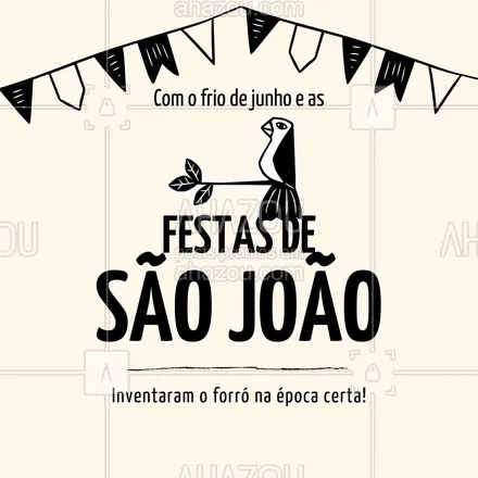 posts, legendas e frases de posts para todos para whatsapp, instagram e facebook:  Viva São João!
#ahazou #frasesmotivacionais  #motivacionais  #motivacional   #promoção  #quote 