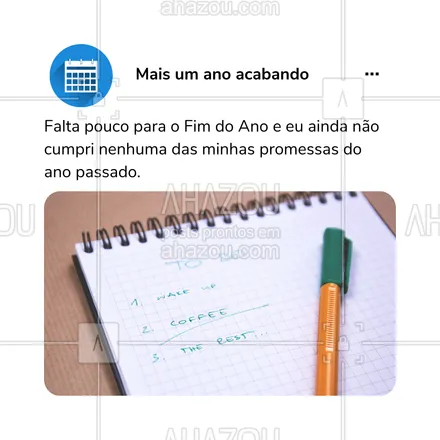 posts, legendas e frases de posts para todos para whatsapp, instagram e facebook: Resumo das metas de 2024: 0% concluído, mas com esperança renovada para 2025. 😅
#prioridadesdefimdeano #ahazou #meme #humor #fimdeano 