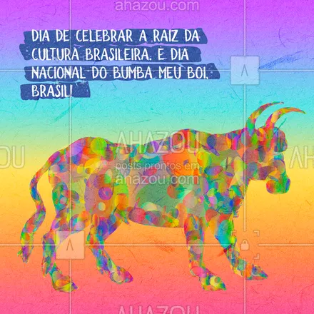 posts, legendas e frases de posts para todos para whatsapp, instagram e facebook: A festividade do bumba meu boi, não são apenas as danças, ela tem teatro, perfomance, músicas, brincadeiras, ritos de passagem, um folclore que surgiu no Maranhão e cresceu tanto que hoje é comemorado em todas as regioes do Brasil, tornando-se Patrimônio Culturam Imaterial.
#ahazou #frasesmotivacionais  #motivacionais  #motivacional   #promoção  #quote 