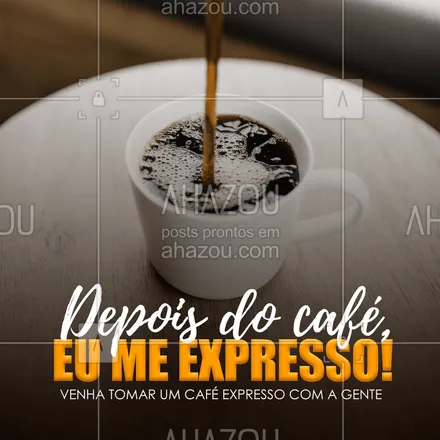 posts, legendas e frases de cafés para whatsapp, instagram e facebook: Venha tomar o seu café da manhã com a gente.

Experimente nosso espresso!
#ahazoutaste #barista  #café  #cafeteria  #coffee  #coffeelife 