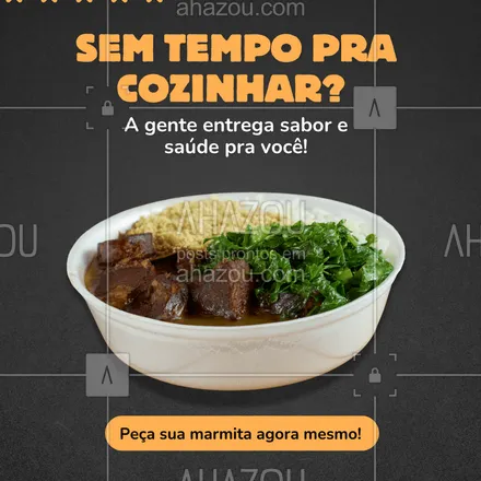 posts, legendas e frases de  para whatsapp, instagram e facebook: Sabor caseiro, ingredientes frescos e entrega rápida — tudo pra facilitar o seu dia!
💬 Chame no WhatsApp e garanta sua marmita do almoço ou jantar.
#marmitadelivery #comidacaseira #almoçosaudavel #delivery #comidafresca #marmitafit #sabordecasa #praticidade #alimentacaosaudavel #vemcomerbem
