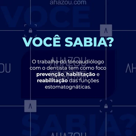 posts, legendas e frases de fonoaudiologia para whatsapp, instagram e facebook: A união do fonoaudiólogo e o cirurgião dentista é muito importante em diversos casos de alterações ósseas faciais. Isso se dá ao fator de que, apesar do dentista operar e corrigir essa alteração, é o fonoaudiólogo que é responsável pelo bom desempenho e funcionamento da boca, através de exercícios que ajudam na reabilitação e habilitação das funções bucais. #AhazouSaude #bemestar #fono #fonoaudiologia #saude #viverbem