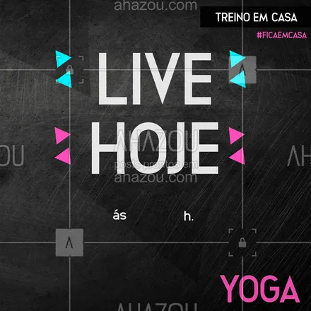 posts, legendas e frases de yoga para whatsapp, instagram e facebook: Nada vai nos parar! Hoje tem live da nossa aula as XXh!

#yoga #yogi #ficaemcasa #yogaemcasa #quarentena #ahazouzen