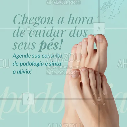 posts, legendas e frases de  para whatsapp, instagram e facebook: Nada como sair de uma sessão de podologia com os pés leves, macios e saudáveis.
Seu corpo agradece esse cuidado! ✨
#podologia #pesfelizes #bemestar #autoamor #cuidadodiario #pessaudavel #podologiaprofissional