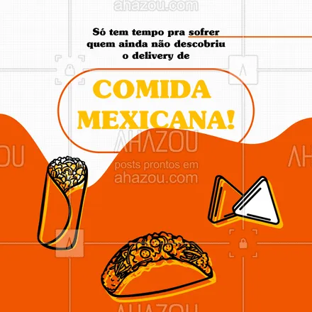 posts, legendas e frases de cozinha mexicana para whatsapp, instagram e facebook: E aí, vamos melhorar esse dia com um bom prato de comida mexicana? 😋
#comidamexicana #texmex #ahazoutaste  #cozinhamexicana  #vivamexico 