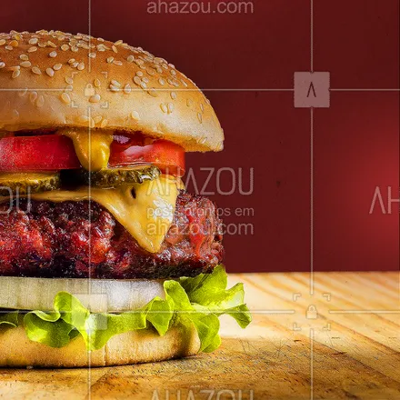 posts, legendas e frases de hamburguer para whatsapp, instagram e facebook: Um belo burgão é sempre uma boa pedida!  ? #hamburguer #burger #ahazoutaste #hamburgueriaartesanal #hamburgueria #burgerlovers #artesanal