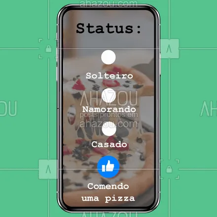 posts, legendas e frases de pizzaria para whatsapp, instagram e facebook: Tem coisa melhor? #pizza #ahazou #pizzaria #alimentaçao #comida 