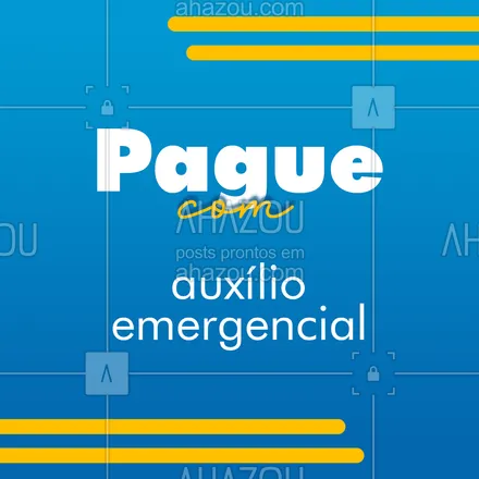 posts, legendas e frases de computadores, celulares & tablets para whatsapp, instagram e facebook: Aceitamos seu auxílio emergencial como forma de pagamento, assim seu trabalho em home office não precisa parar... Te aguardamos. #AhazouTec #AssistenciaCelular #eletrônicos stenciaTecnica #tablets #AhazouTec  