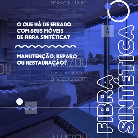 posts, legendas e frases de móveis planejados para whatsapp, instagram e facebook: Seus móveis de fibra sintética precisa de manutenção, reparo ou alguma restauração? Entre em contato conosco para agendar ou solicitar um orçamento. #manutenção #restauração #fibrasintética #AhazouPlanejados #moveissobmedida  #moveisplanejados 