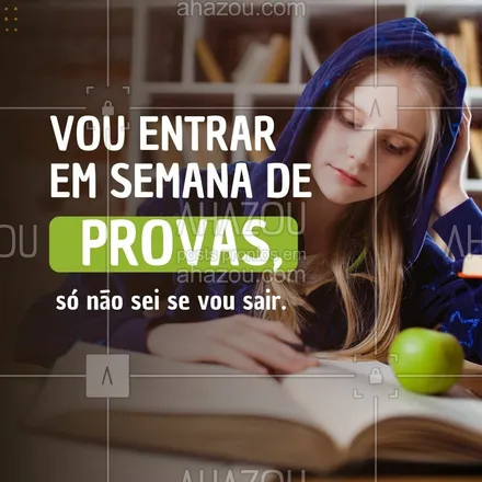 posts, legendas e frases de ensino particular & preparatório, línguas estrangeiras para whatsapp, instagram e facebook: Entrar a gente entrar, agora sair vivo é outra história.😂📚 #semanadeprovas #provas #AhazouEdu #engraçado #meme  #cursinho  #educação  #aulaparticular  #aulaemgrupo 